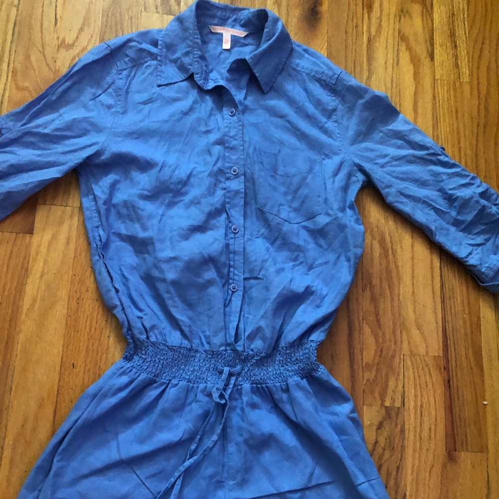 Victoria secret 3/4 sleeve short romper